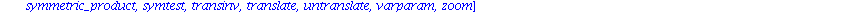 [DEnormal, DEplot, DEplot3d, DEplot_polygon, DFactor, DFactorLCLM, DFactorsols, Dchangevar, FunctionDecomposition, GCRD, LCLM, MeijerGsols, PDEchangecoords, RiemannPsols, Xchange, Xcommutator, Xgauge,...